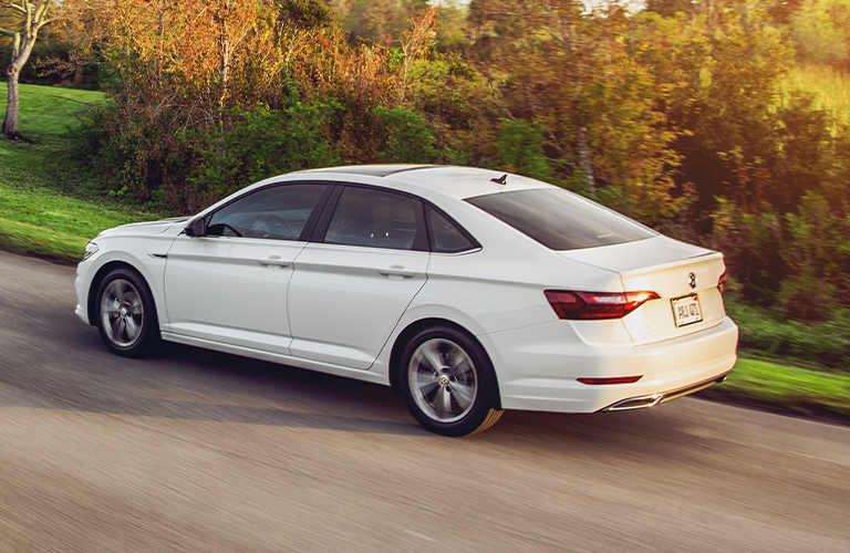 2021 Volkswagen Jetta driving away