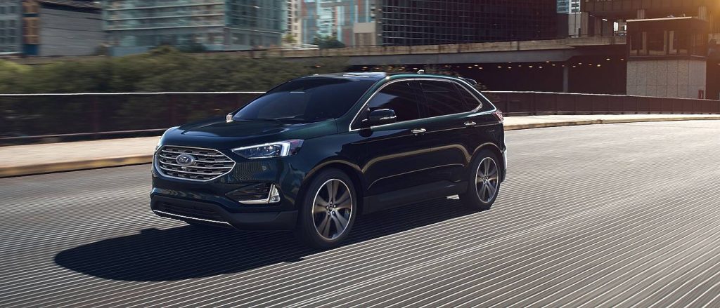 2020 Ford Edge Dark Persian Green Exterior Color