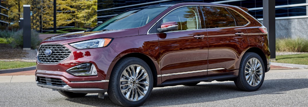 2021 Ford Edge from exterior front driver's side