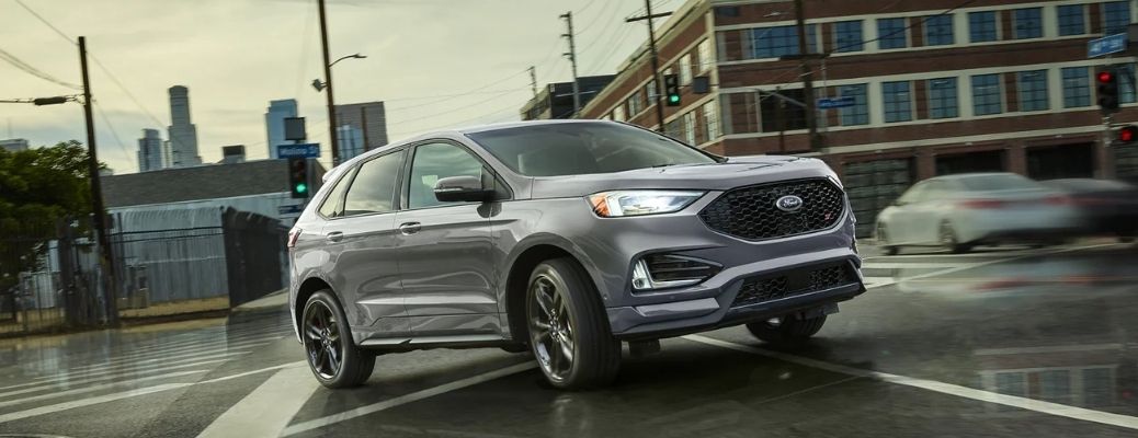 2021 Ford Edge in a City