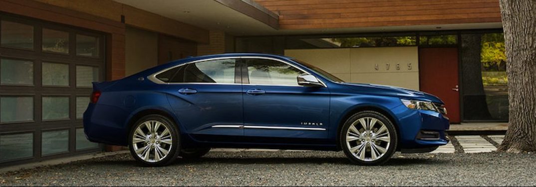 2018 Chevrolet Impala Exterior Paint Color Options