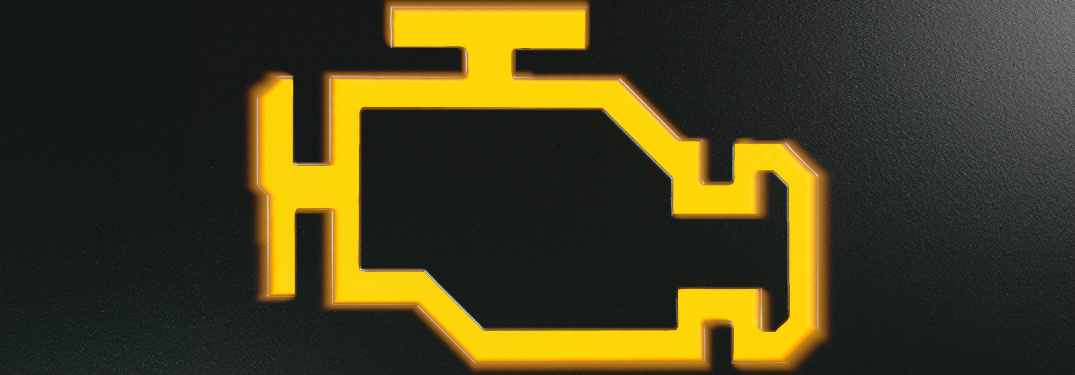 yellow engine maintenance light from vehicle dashboard
