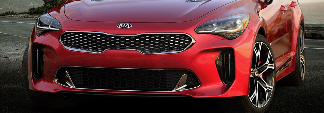 front end of 2019 kia stinger