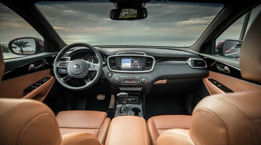 interior of 2020 kia sorento
