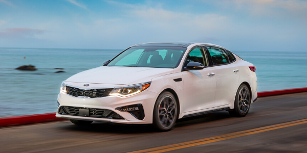 White 2020 Kia Optima