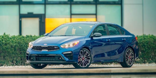 Blue 2020 Kia Forte