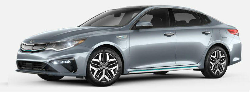 2020 Kia Optima Plug-In Hybrid in Aluminum Silver