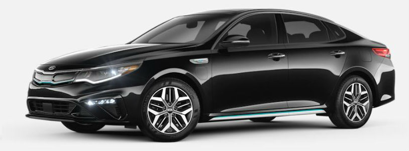 2020 Kia Optima Plug-In Hybrid in Aurora Black Pearl