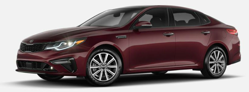 2020 Kia Optima in Sangria
