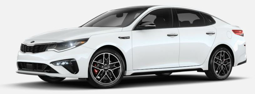 2020 Kia Optima in Snow White Peal