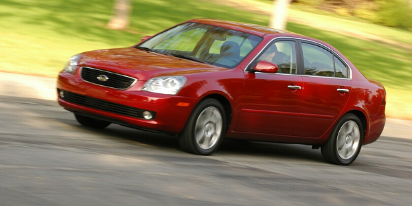 Red 2007 Kia Optima