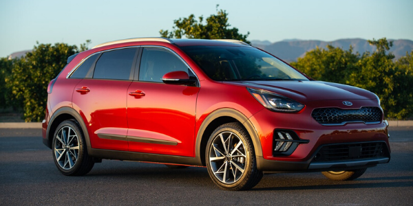 Red 2020 Kia Niro