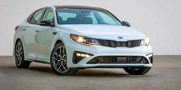 White 2020 Kia Optima