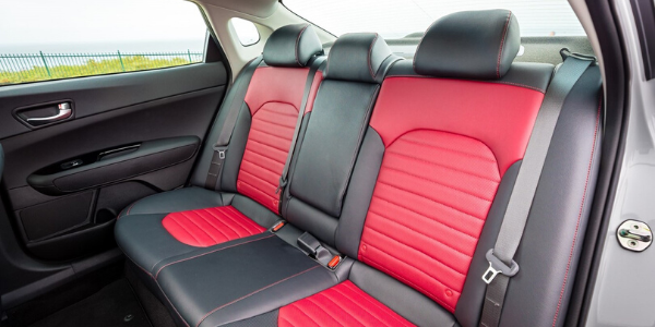 Rear seats in 2020 Kia Optima