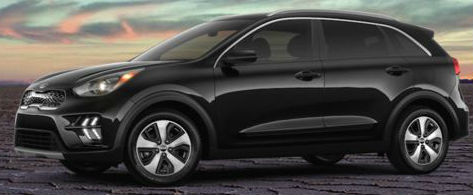 2020 Kia Niro in Aurora Black Pearl
