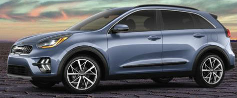 2020 Kia Niro in Horizon Blue