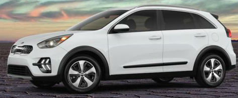 2020 Kia Niro in Snow White Pearl