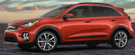 2020 Kia Niro in Solar Orange