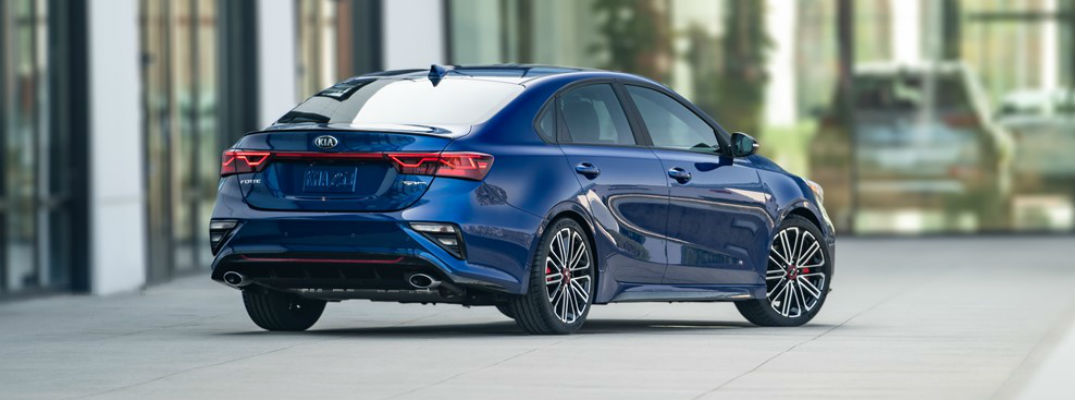 Blue 2020 Kia Forte