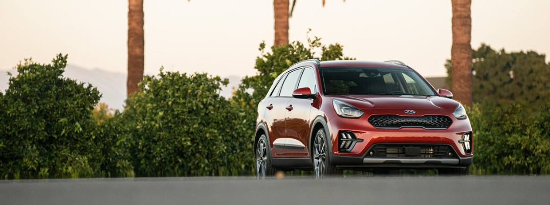 Red 2020 Kia Niro