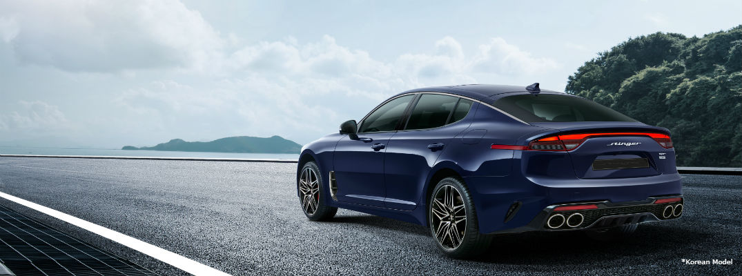 Blue Korean 2021 Kia Stinger
