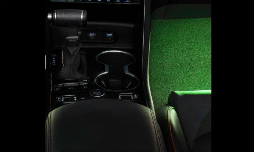 Interior lighting in 2021 Kia K5