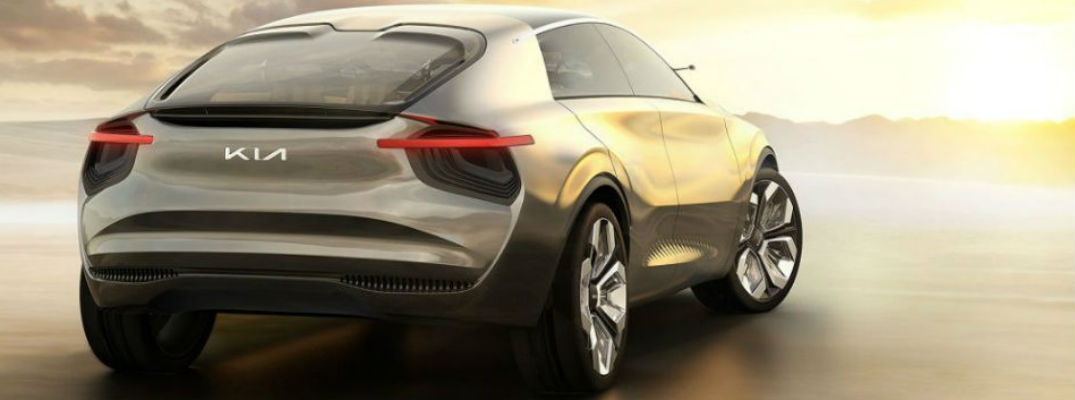 Rear view of Kia Imagine Concept