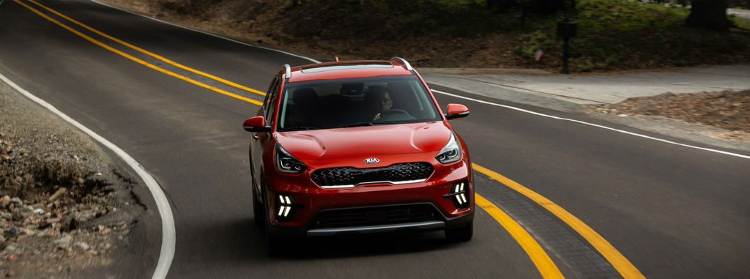 Red 2020 Kia Niro