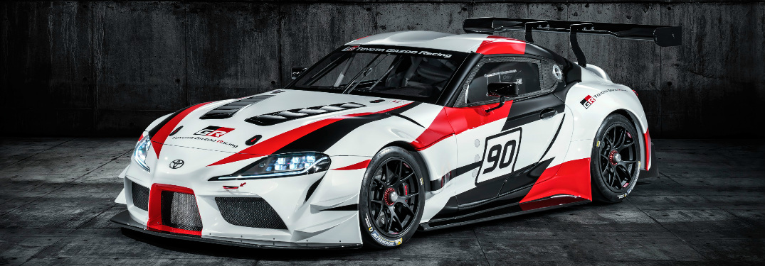 Side View of Toyota GR Supra Racing Concept