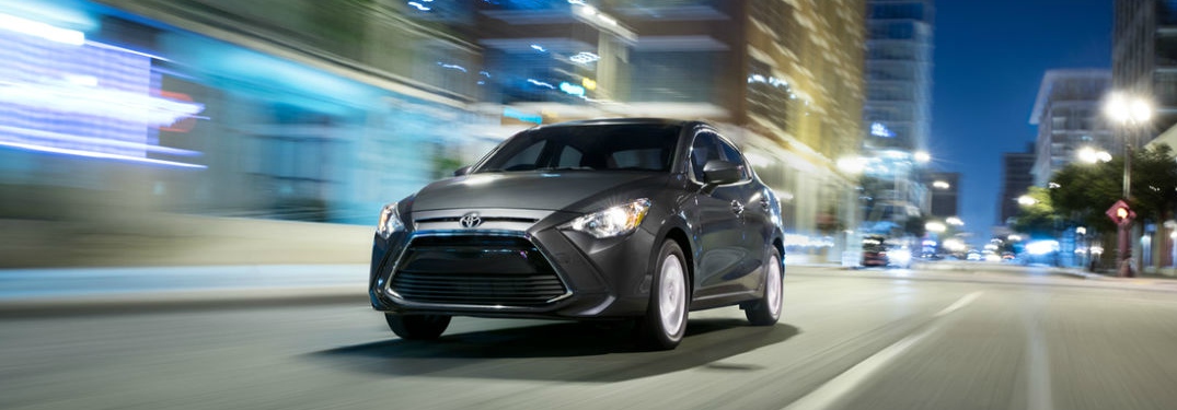 gray 2018 Toyota Yaris iA front side