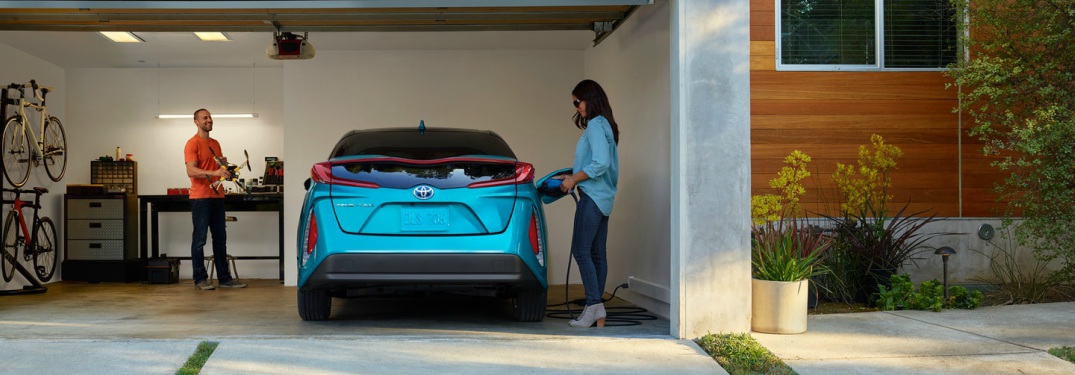 2018 Toyota Prius Prime charging