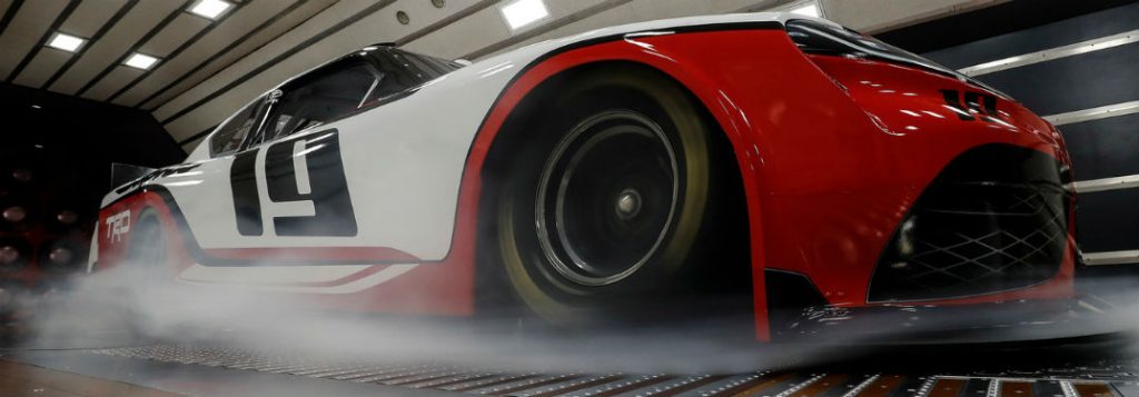 When will the 2019 Toyota Supra be seen on the racetrack?