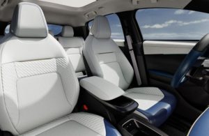 Interior of the 2026 Nissan LEAF