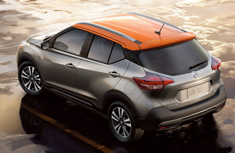 Overhead view of 2019 Nissan Kicks 