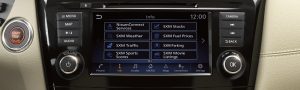 2020 Nissan Rogue touchscreen