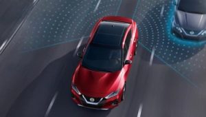 2020 Nissan Maxima blind spot warning