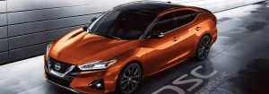orange 2020 Nissan Maxima