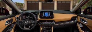 2021 Nissan Rogue dashboard