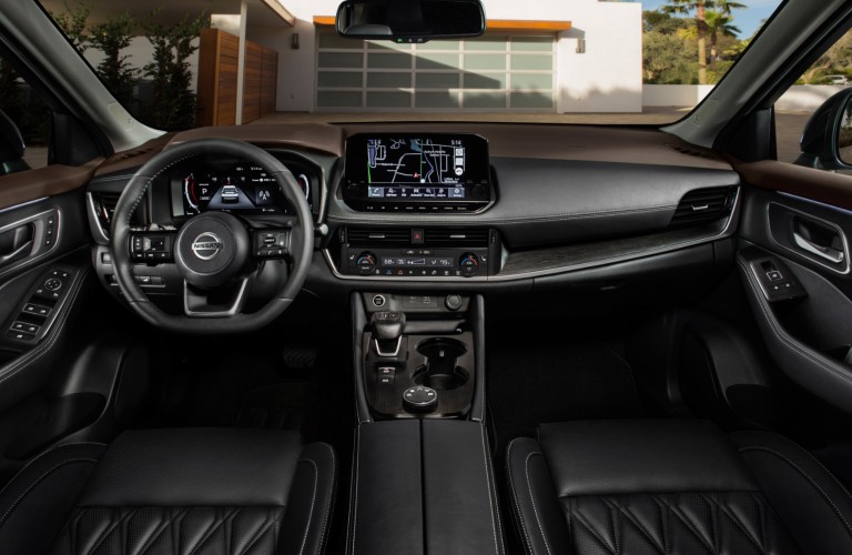 2021 Nissan Rogue dashboard