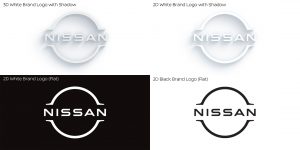 gallery of Nissan's new logos