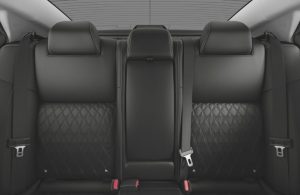 Rear Seat View of the 2023 Nissan Maxima