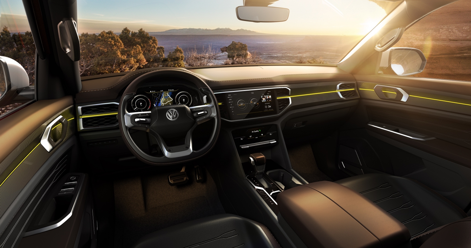 Atlas Tanoak Pickup Truck Concept Interior