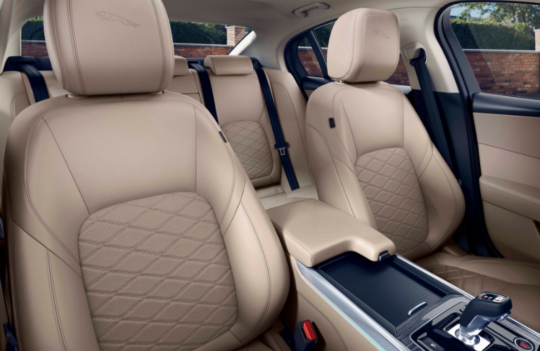 2020 Jaguar XE front and back seats