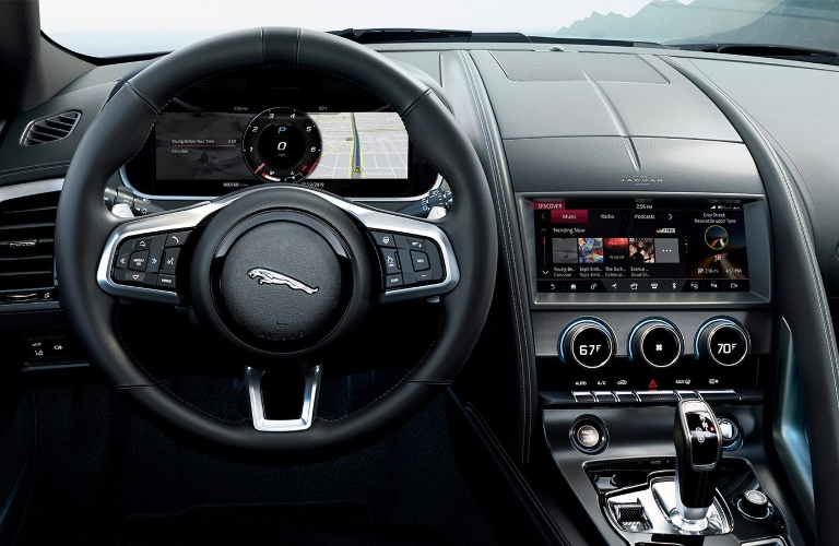 2021 Jaguar F-TYPE Dashboard
