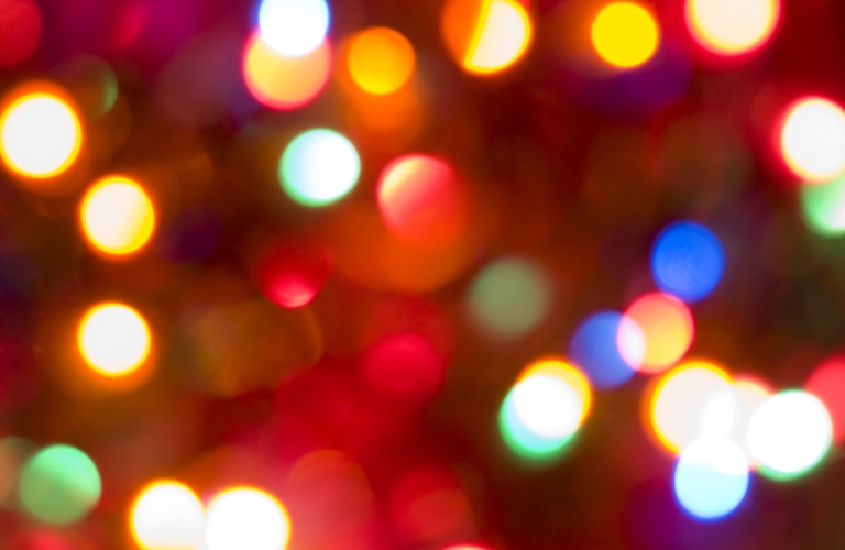 Abstract blurry lights