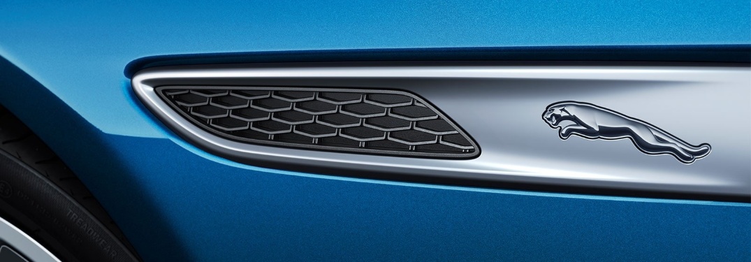 2021 Jaguar XF Jaguar logo