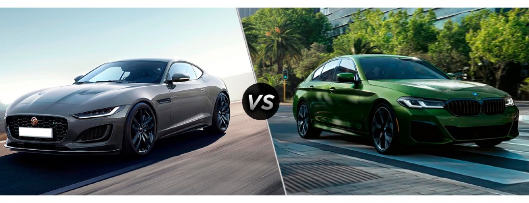 2021 Jaguar F-Type vs 2021 BMW 5 Series