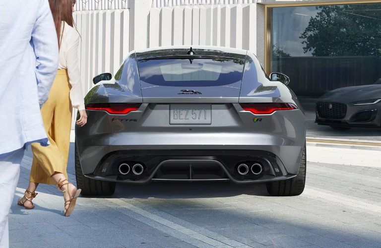 2022 Jaguar F-TYPE back end