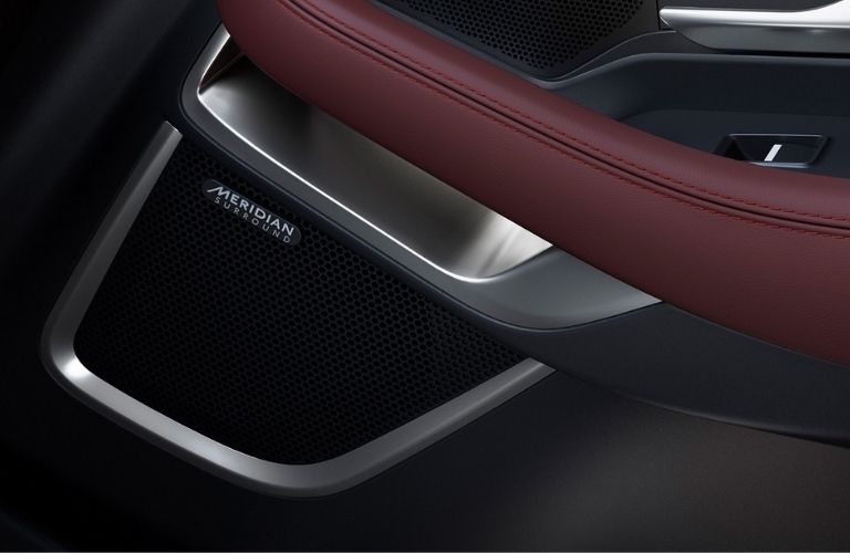 The 2021 Jaguar E-PACE Meridian audio system