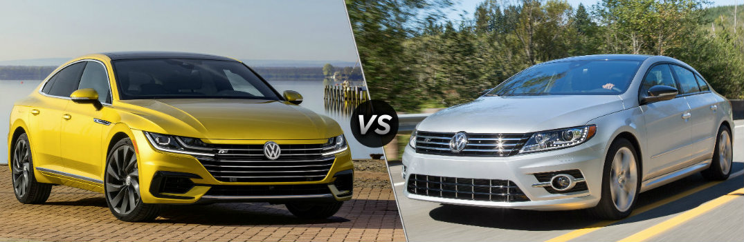 2019 Volkswagen Arteon R-Line vs 2017 Volkswagen CC